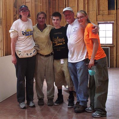 Mike and Crew on one of our mission trips