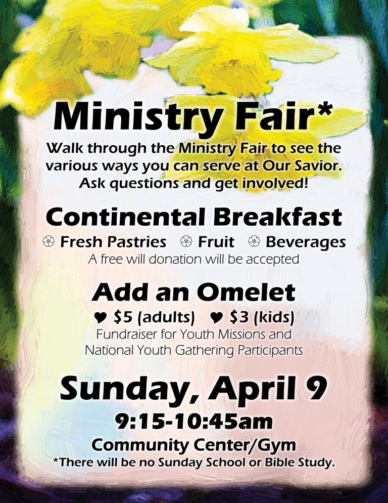 2017 Spring Ministry Fair | OSLCS