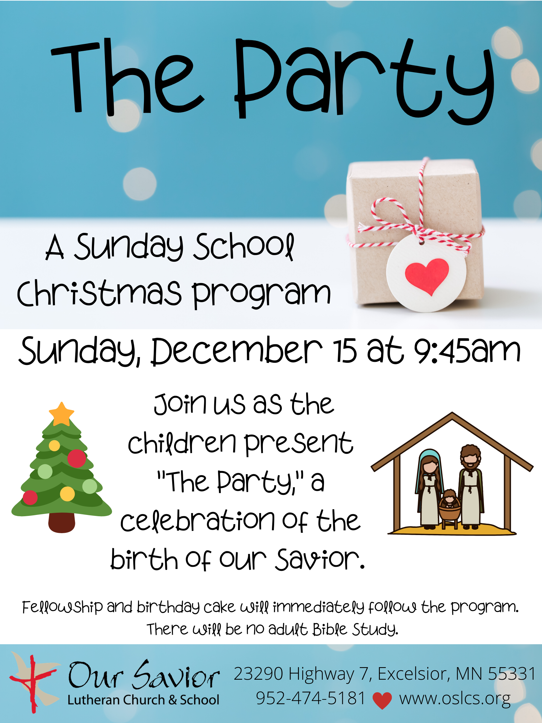 Children's Christmas Program OSLCS